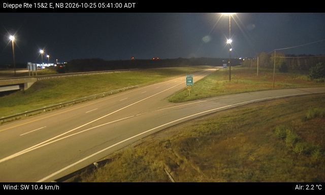 Web Cam image of Dieppe/Moncton (NB Highway 2)
