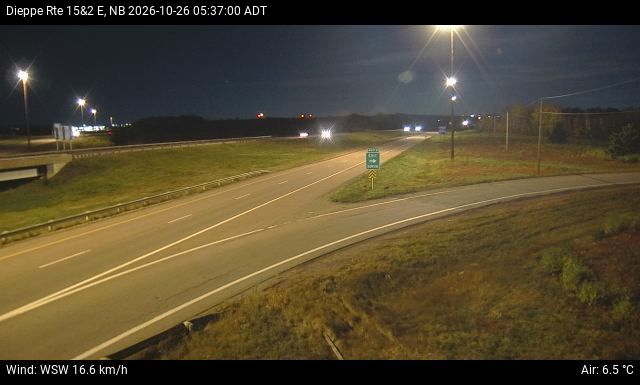 Web Cam image of Dieppe/Moncton (NB Highway 2)