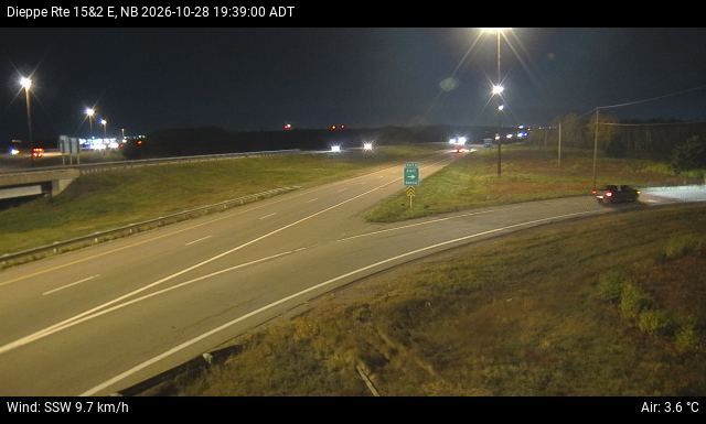 Web Cam image of Dieppe/Moncton (NB Highway 2)