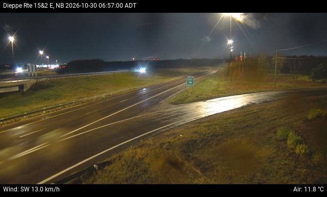 Web Cam image of Dieppe/Moncton (NB Highway 2)