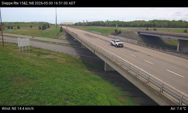 Web Cam image of Dieppe/Moncton (NB Highway 2)
