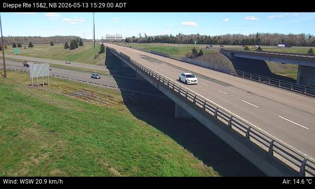 Web Cam image of Dieppe/Moncton (NB Highway 2)