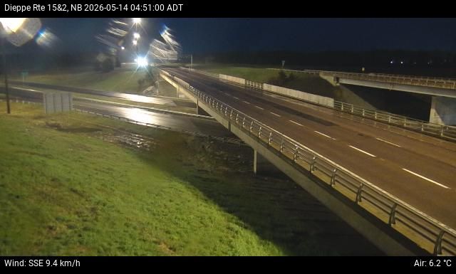 Web Cam image of Dieppe/Moncton (NB Highway 2)