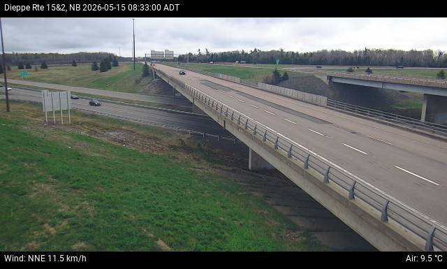 Web Cam image of Dieppe/Moncton (NB Highway 2)