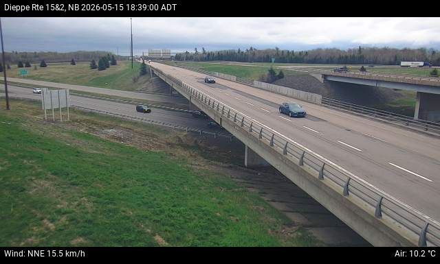 Web Cam image of Dieppe/Moncton (NB Highway 2)