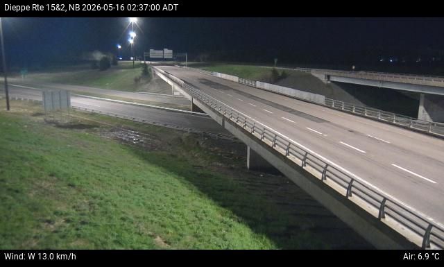 Web Cam image of Dieppe/Moncton (NB Highway 2)