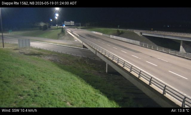 Web Cam image of Dieppe/Moncton (NB Highway 2)