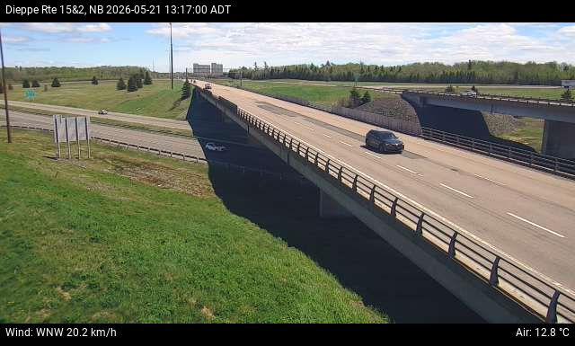 Web Cam image of Dieppe/Moncton (NB Highway 2)