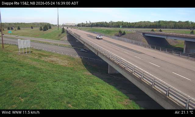 Web Cam image of Dieppe/Moncton (NB Highway 2)