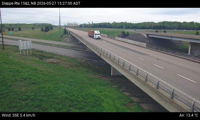 Web Cam image of Dieppe/Moncton (NB Highway 2)