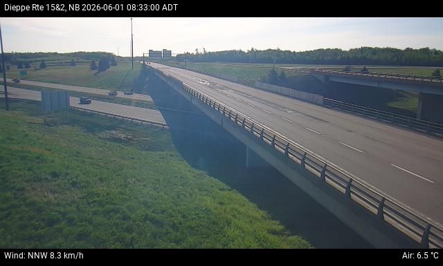 Web Cam image of Dieppe/Moncton (NB Highway 2)