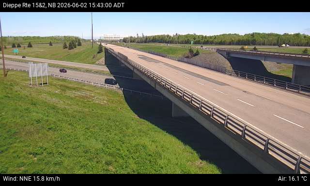 Web Cam image of Dieppe/Moncton (NB Highway 2)