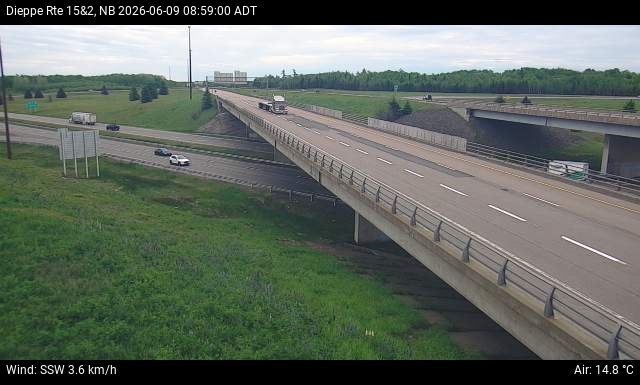 Web Cam image of Dieppe/Moncton (NB Highway 2)