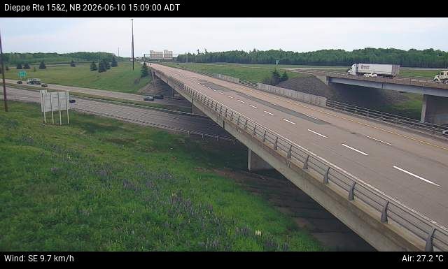 Web Cam image of Dieppe/Moncton (NB Highway 2)