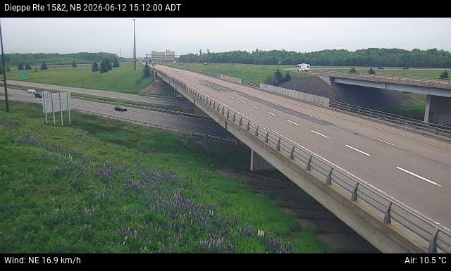 Web Cam image of Dieppe/Moncton (NB Highway 2)
