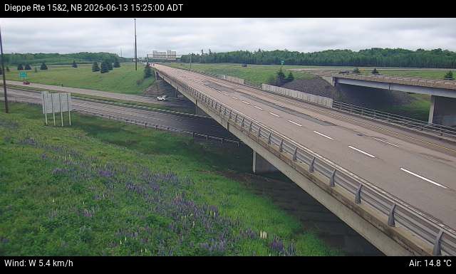 Web Cam image of Dieppe/Moncton (NB Highway 2)