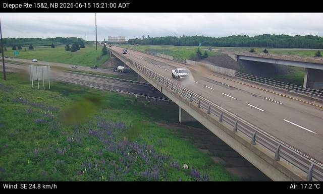 Web Cam image of Dieppe/Moncton (NB Highway 2)