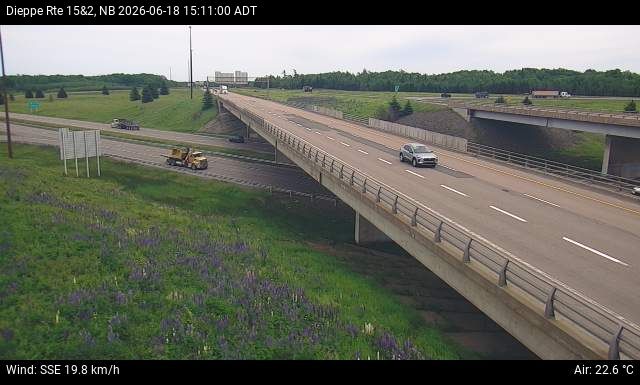 Web Cam image of Dieppe/Moncton (NB Highway 2)