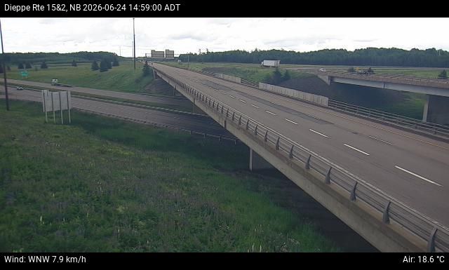 Web Cam image of Dieppe/Moncton (NB Highway 2)