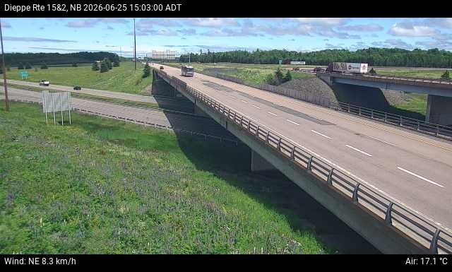 Web Cam image of Dieppe/Moncton (NB Highway 2)