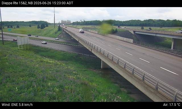 Web Cam image of Dieppe/Moncton (NB Highway 2)