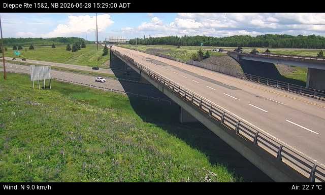 Web Cam image of Dieppe/Moncton (NB Highway 2)