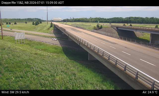 Web Cam image of Dieppe/Moncton (NB Highway 2)
