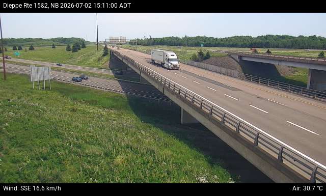 Web Cam image of Dieppe/Moncton (NB Highway 2)