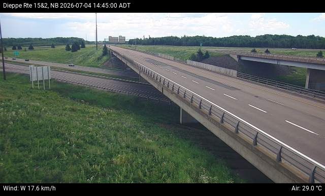 Web Cam image of Dieppe/Moncton (NB Highway 2)