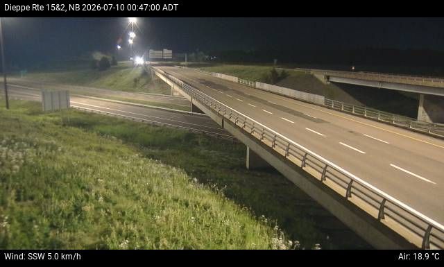 Web Cam image of Dieppe/Moncton (NB Highway 2)