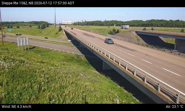 Web Cam image of Dieppe/Moncton (NB Highway 2)