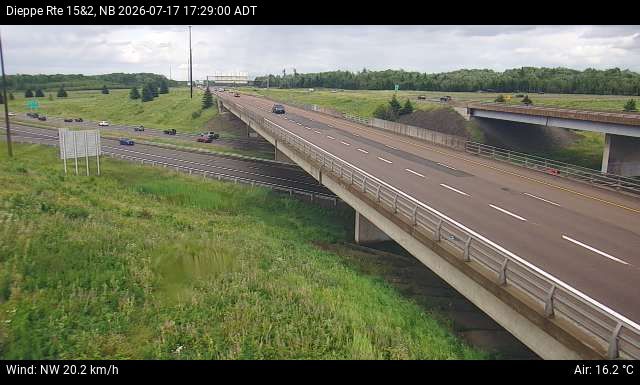Web Cam image of Dieppe/Moncton (NB Highway 2)