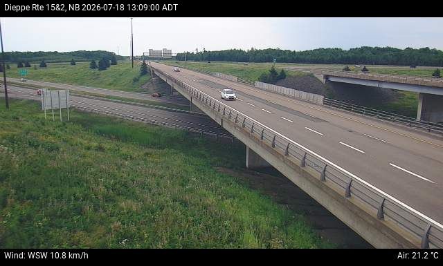 Web Cam image of Dieppe/Moncton (NB Highway 2)