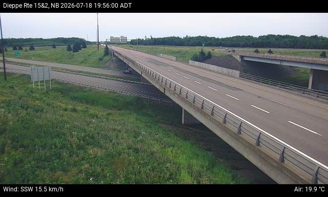 Web Cam image of Dieppe/Moncton (NB Highway 2)