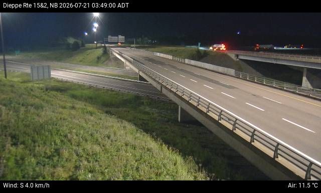 Web Cam image of Dieppe/Moncton (NB Highway 2)