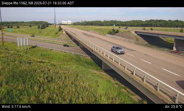 Web Cam image of Dieppe/Moncton (NB Highway 2)