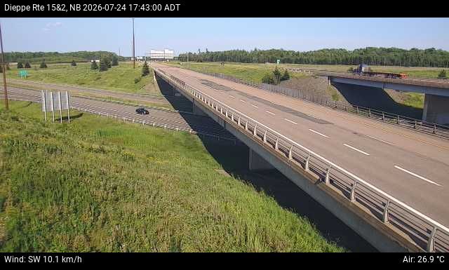 Web Cam image of Dieppe/Moncton (NB Highway 2)