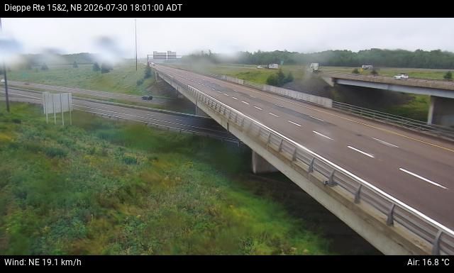 Web Cam image of Dieppe/Moncton (NB Highway 2)