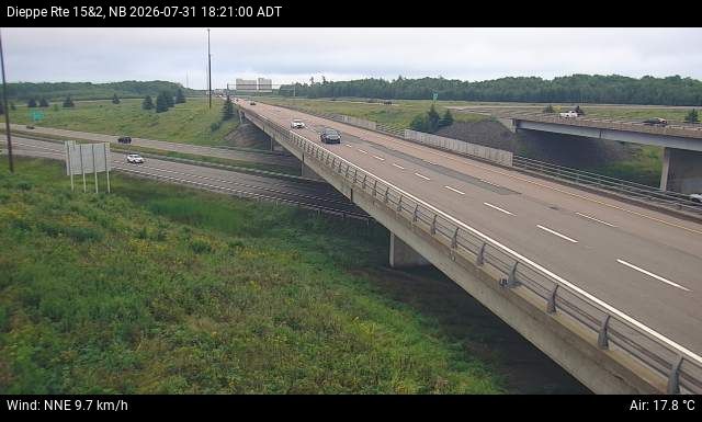 Web Cam image of Dieppe/Moncton (NB Highway 2)