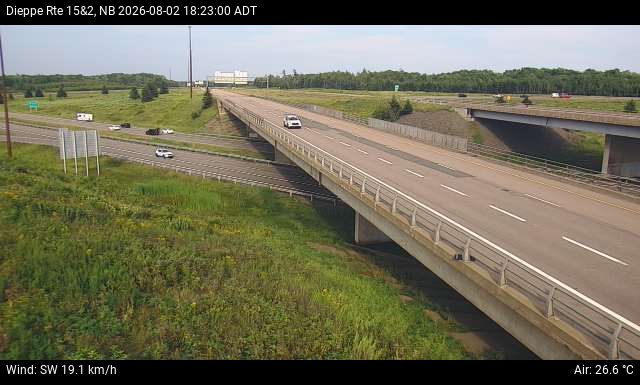 Web Cam image of Dieppe/Moncton (NB Highway 2)