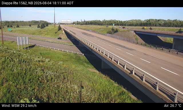 Web Cam image of Dieppe/Moncton (NB Highway 2)