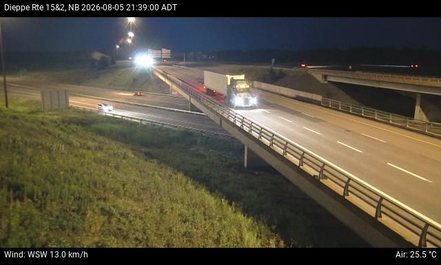 Web Cam image of Dieppe/Moncton (NB Highway 2)