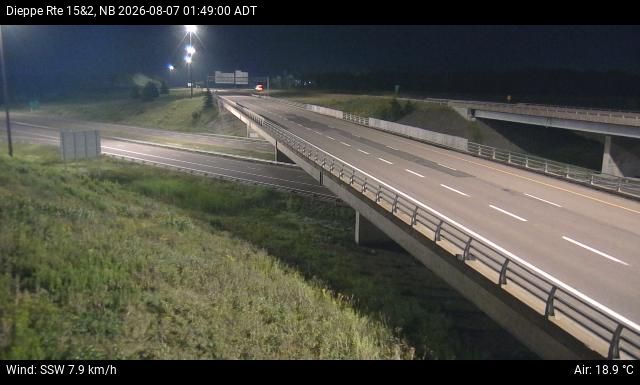 Web Cam image of Dieppe/Moncton (NB Highway 2)
