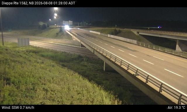 Web Cam image of Dieppe/Moncton (NB Highway 2)