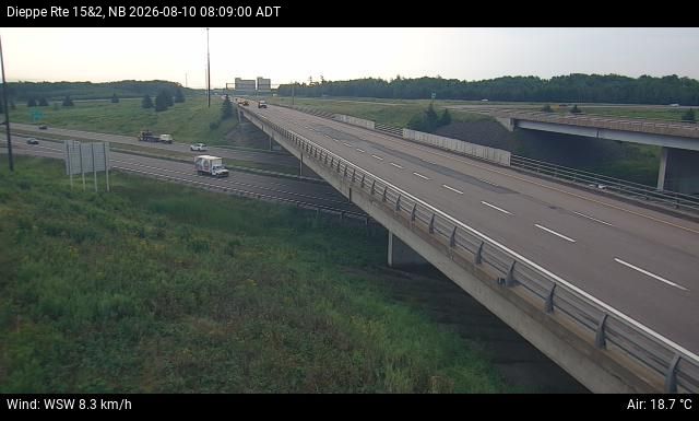 Web Cam image of Dieppe/Moncton (NB Highway 2)