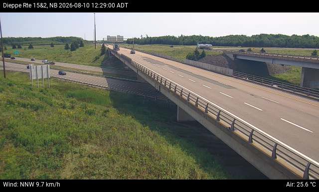 Web Cam image of Dieppe/Moncton (NB Highway 2)