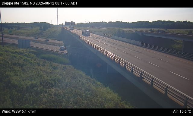 Web Cam image of Dieppe/Moncton (NB Highway 2)