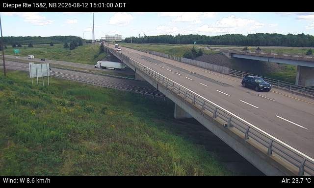 Web Cam image of Dieppe/Moncton (NB Highway 2)
