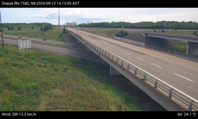Web Cam image of Dieppe/Moncton (NB Highway 2)