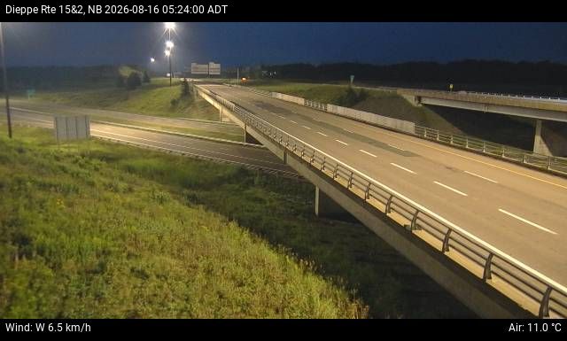 Web Cam image of Dieppe/Moncton (NB Highway 2)